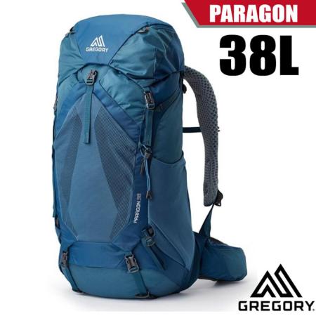 【美國 GREGORY】PARAGON 38 多功能健行登山背包(38L).透氣背網背包/143363-1375葛雷夫藍✿30E010